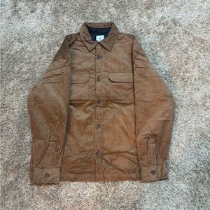 H&M brown corduroy jacket Size Large